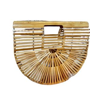 Miuco Bamboo Handbag, NWT